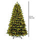 Albero di Natale Green Lux 270 cm 12000 LED prelit bianco caldo giochi luce verde Poly s3
