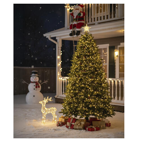 Choinka sztuczna, model Green Lux - 270 cm, zielona, ​​12000 diod LED biały ciepły, gra świateł, PE i PVC 2