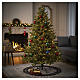 Árbol de Navidad West verde preiluminado 400 LED 210 cm poly regulador+temporizador s3