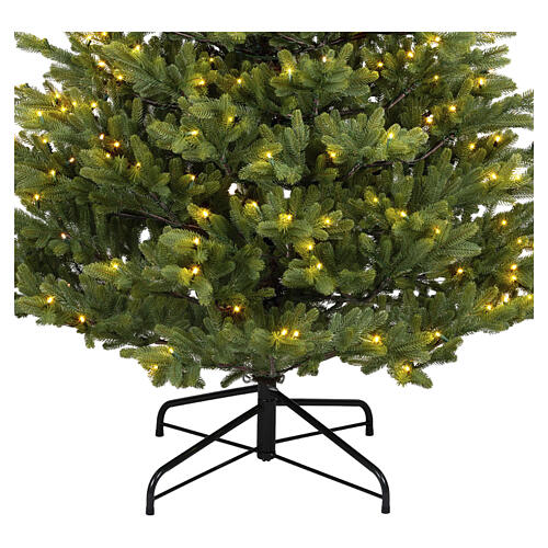 Albero di Natale West verde prelit 400 led 210 cm full poly dimmer+timer 3