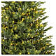 Green prelit Christmas tree West 400 LEDs 210 cm full poly dimmer+timer s5