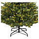 Green prelit Christmas tree West 400 LEDs 210 cm full poly dimmer+timer s6