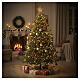 Árbol de Navidad Como 210 cm verde full Poly Realista s2