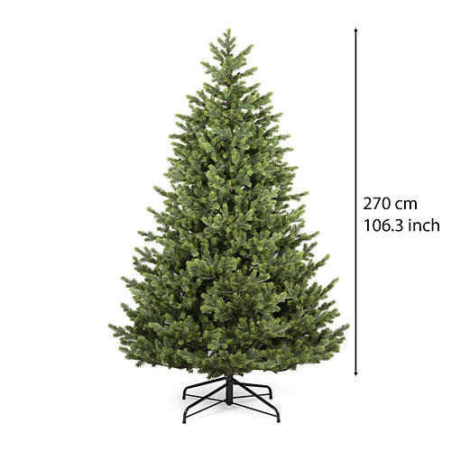 Árbol de Navidad verde Como 270 cm full PE realista 3