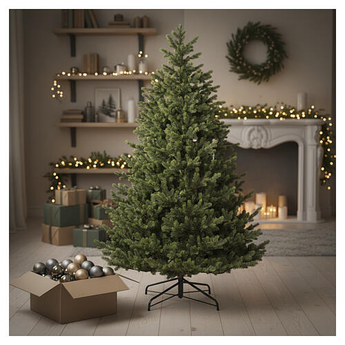 Árbol de Navidad verde Como 270 cm full PE realista 4