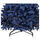 Albero di Natale floccato blu Ocean prelit  320 LED 210 cm Poly PVC s3