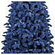 Albero Natale blu Ocean prelit 590 LED bianco caldo multicolor giochi luce 270 cm s2