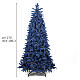 Ocean Blue prelit Christmas tree 590 warm white and multicolor LED light games 270 cm s3