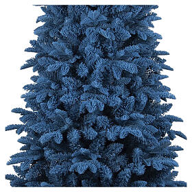 Albero di Natale blu Ocean 210 cm Poly PVC slim