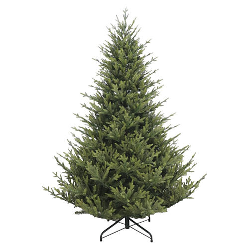 Sapin de Noël Yellowstone 150 cm vert mix PVC Poly réaliste 1