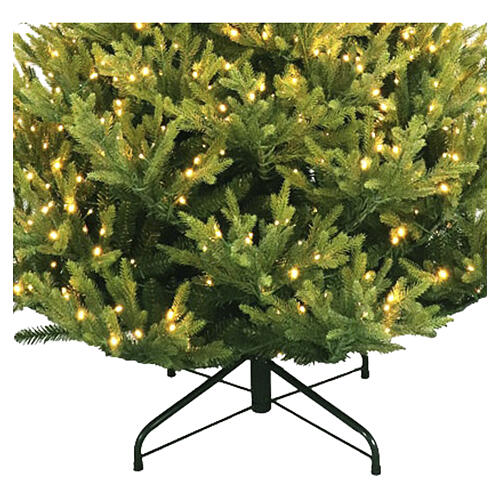 Albero di Natale Yellowstone 150 cm verde mix PVC Poly realistico 3