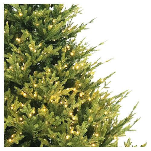 Albero di Natale Yellowstone 150 cm verde mix PVC Poly realistico 6