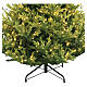 Albero di Natale Yellowstone prelit 1000 Led bianco caldo giochi luce 210 cm PVC Poly s3