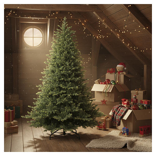 Künstlicher Weihnachtsbaum – Modell Varenna, grün, Poly Feel-Real, 150 cm 2