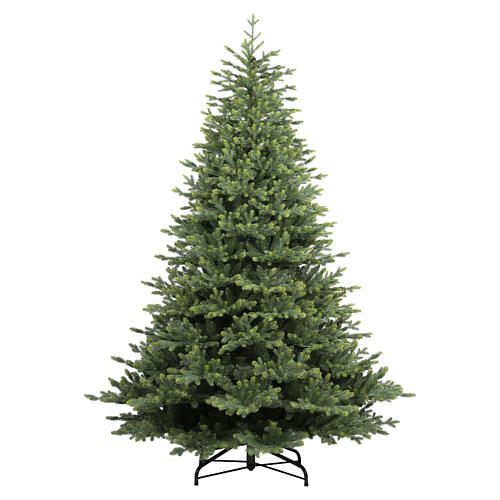Albero di Natale Varenna 150 cm verde Poly Feel Real 1