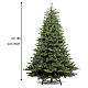 Árbol de Navidad verde Varenna 180 cm Poly PVC realista s3