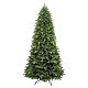 Albero di Natale Utah 210 cm verde rami Poly e PVC slim s1