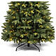 Albero di Natale Utah verde prelit 200 LED 150 cm mix Poly PVC slim s3