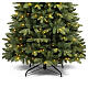 Albero di Natale Utah 300 LED giochi luce slim verde 180 cm Poly+PVC s3