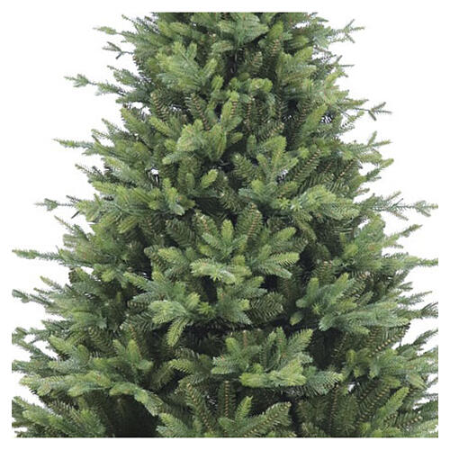 Albero di Natale verde Brunate 180 cm PVC Poly Feel Real 2