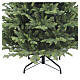 Albero di Natale verde Brunate 180 cm PVC Poly Feel Real s3