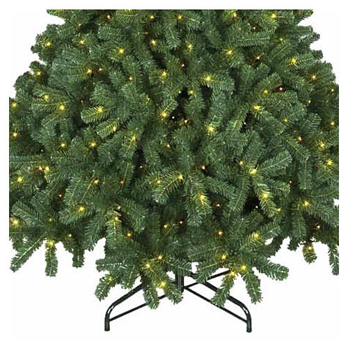 Albero di Natale Weisshorn 3 mt 800 LED bianco caldo PVC 3