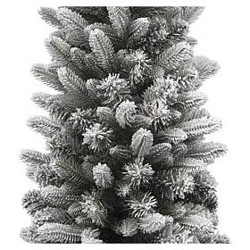 Pinetto albero natalizio innevato vaso tondo 90 cm Poly PVC