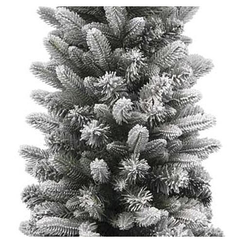 Pinetto albero natalizio innevato vaso tondo 90 cm Poly PVC 2