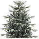 Silver-Green Pine Christmas Tree 120 cm with Square Vase s2