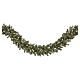 Fir-effect Christmas garland with 50 warm white LEDs, 105x12 in s1
