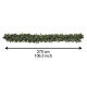 Grinalda de Natal efeito pinheiro verde 270x25 cm s3