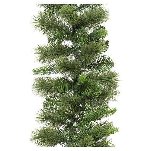 Green Christmas garland pine effect, 270x25 cm 5