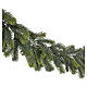 Guirnalda navideña efecto abeto con ramas colgantes verde 270x30 cm s5