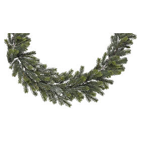 Guirlande de Noël effet sapin à branches pendantes vertes 270x30 cm