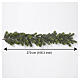 Christmas garland, fir-effect with hanging branches, green, 270x30 cm s3
