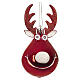 Albero di Natale mini decorato con figure natalizie 60x35 cm s6