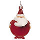 Albero di Natale mini decorato con 20 addobbi natalizi 75x40 cm s5