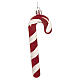 Albero di Natale mini decorato con 20 addobbi natalizi 75x40 cm s9