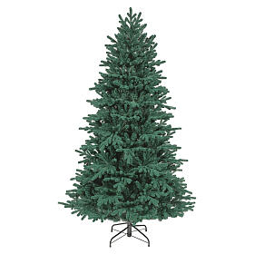 Sapin de Noël Emerald 180 cm à branches floquées PE PVC