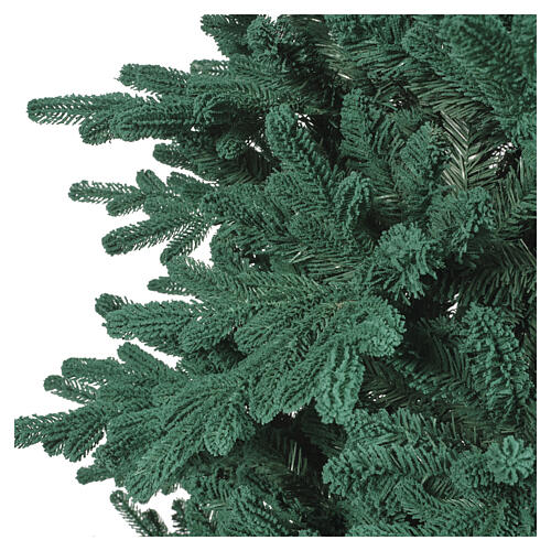 Albero di Natale Emerald verde floccato 210 cm PE PVC 3