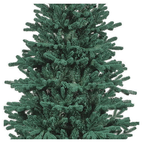 Albero di Natale Emerald verde floccato 210 cm PE PVC 4