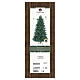 Albero di Natale Emerald verde floccato 210 cm PE PVC s6