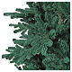 Abete artificiale Emerald 240 cm floccato verde smeraldo PE PVC s4