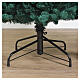 Abete artificiale Emerald 240 cm floccato verde smeraldo PE PVC s6