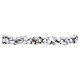 Artificial Snowy Christmas Garland with Snow-Effect Branches, 270x25 cm s1