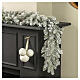 Artificial Snowy Christmas Garland with Snow-Effect Branches, 270x25 cm s2