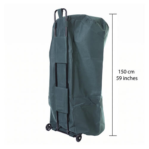 Christmas Tree Bag with Wheels, 150x70 cm (for trees up to 240 cm) 3