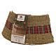 Copertura base albero di Natale intrecciata fascia tartan per alberi fino a 240 cm 30x70 cm s4