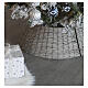 Gray willow Christmas tree base cover for trees up to 70 in, 15x22 in s2