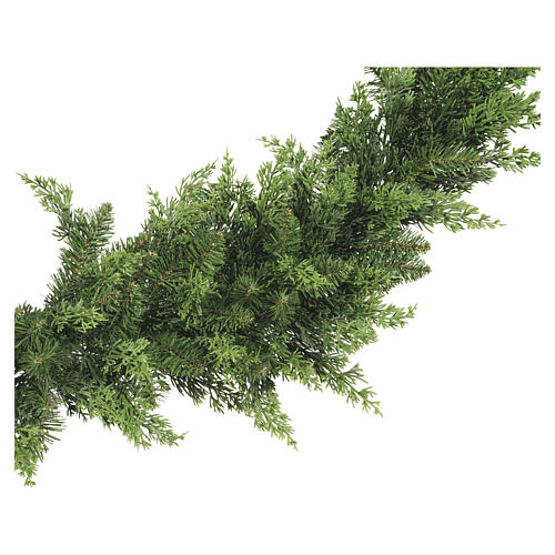 Ramo pendente natalizio in cedro artificiale per interno ed esterno 180 cm 4